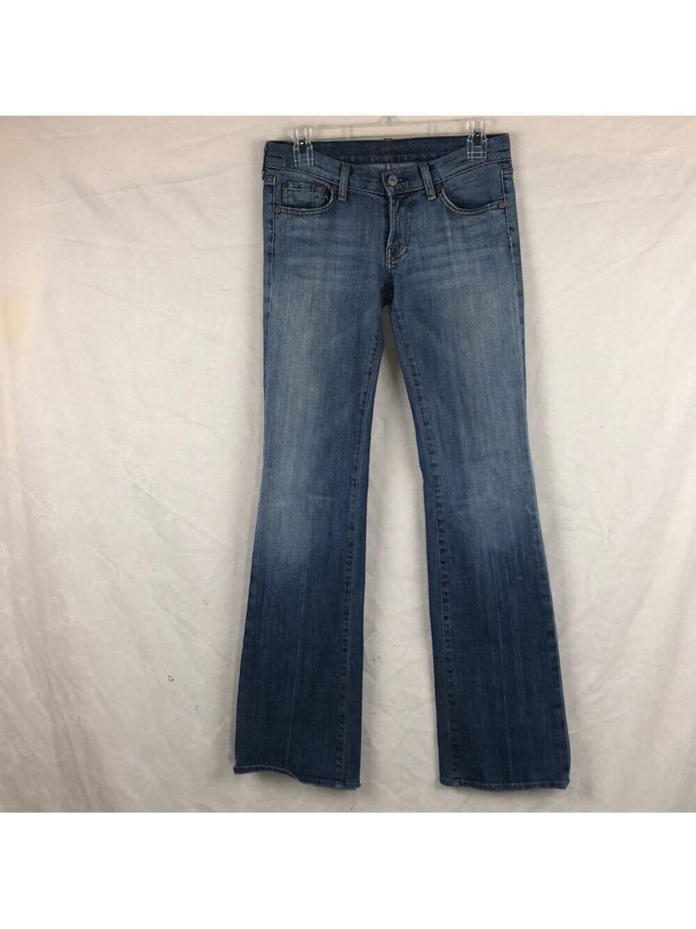 Guc - 7 For All Mankind Light Wash Bootcut Soft Low rise Jeans